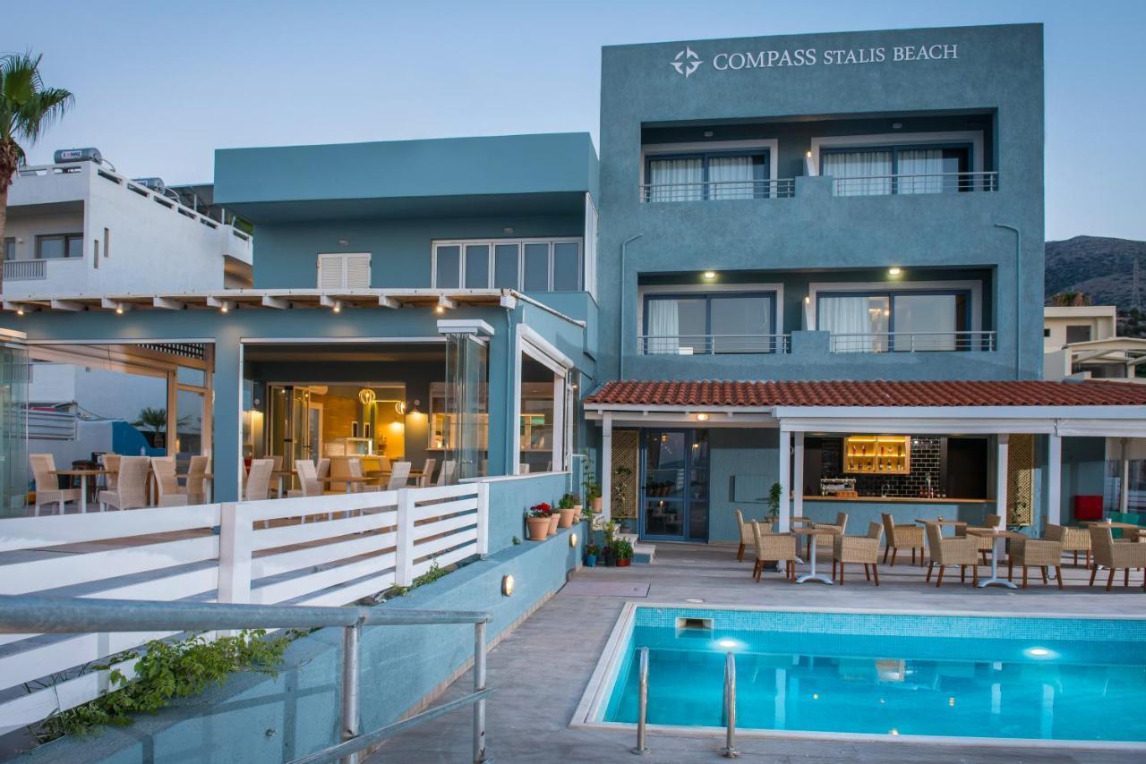 Compass Beach Stalida Esterno foto