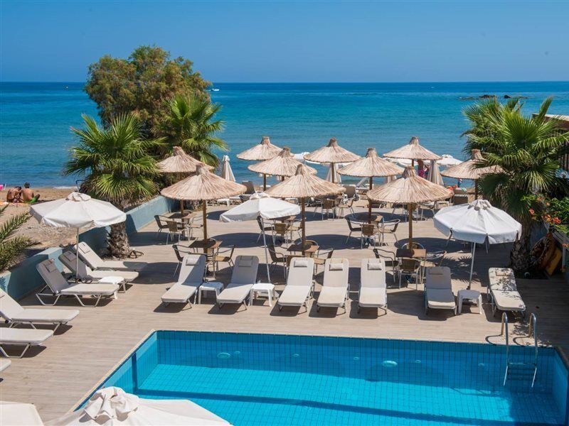 Compass Beach Stalida Esterno foto